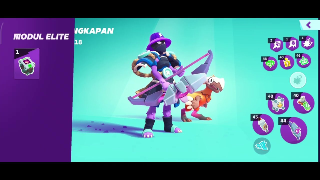 Pemburu Monster Whiteknight Elite level 9 #Supercell #moco #gamer #gaming #games #whiteknight-moco