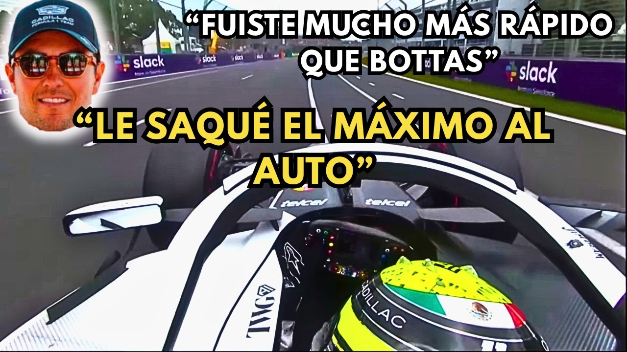 Así Motivó Checo Pérez a Cadillac Tras Su Debut | Clasificación Australia 2026