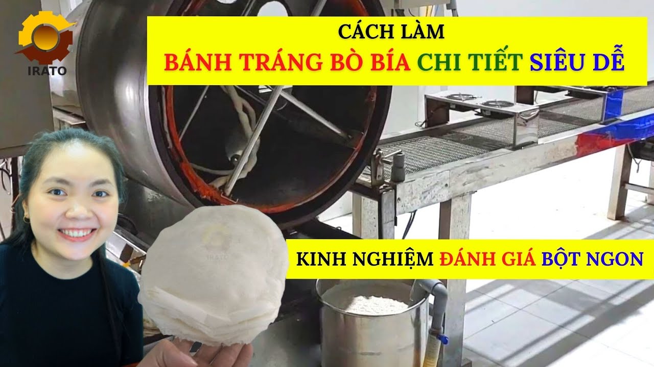 CÁCH LÀM BÁNH TRÁNG BÒ BÍA (POPIAH SKIN) SIÊU DỄ SIÊU HIỆN ĐẠI| Hotline 0936.686.030 | VinaIrato