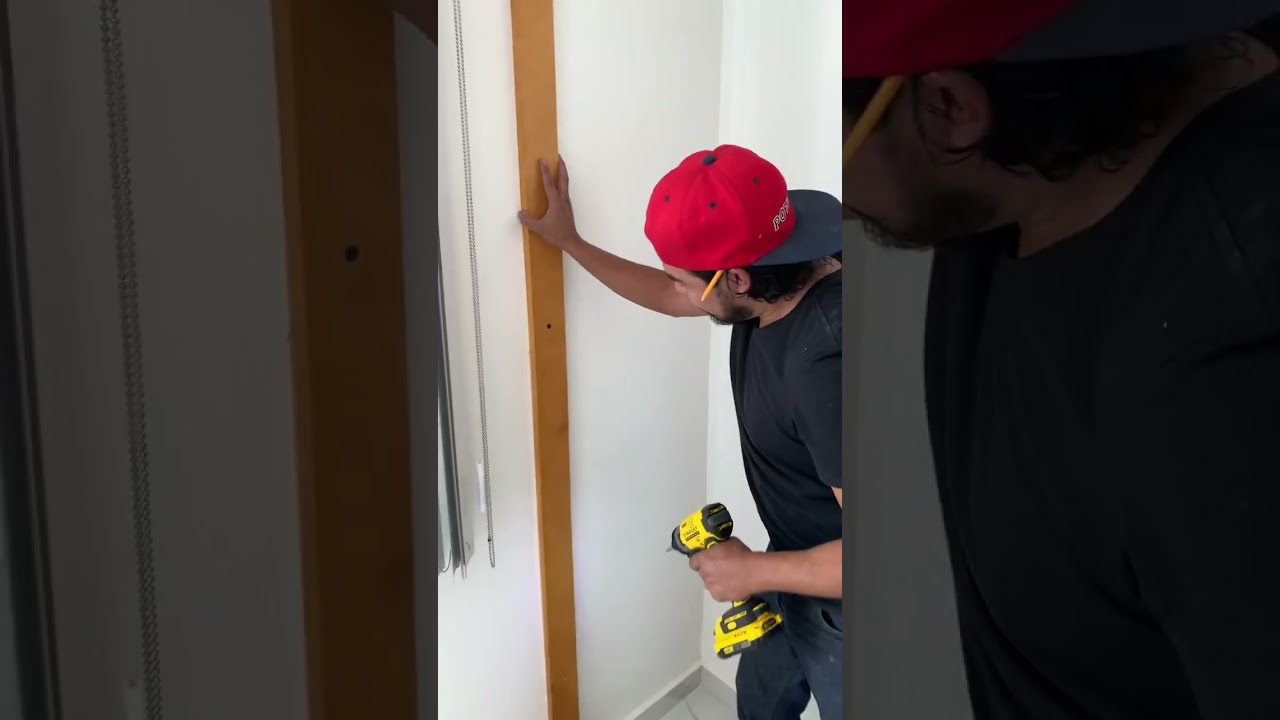 Instalando closet de puertas corredizas
