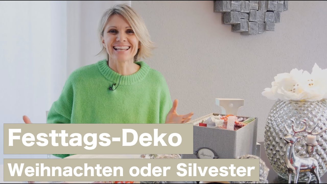 Festtagsdeko mit Servietten - Luisa Rossi