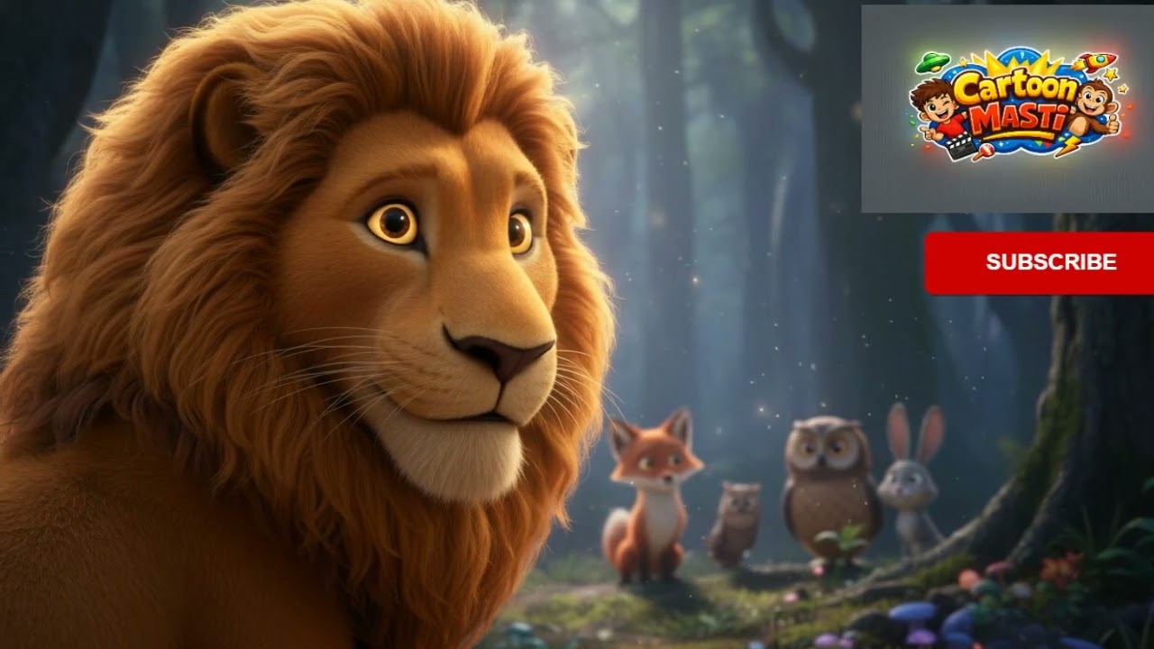 शेर, खरगोश और जादुई झील - एक दिल छू लेने वाली कहानी! 🦁🐰 | Hindi Moral Stories for Kids