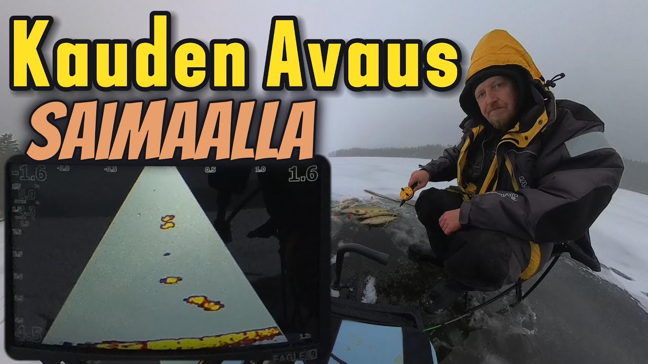 Pilkkikauden avaus Saimaalla 15.12.2025