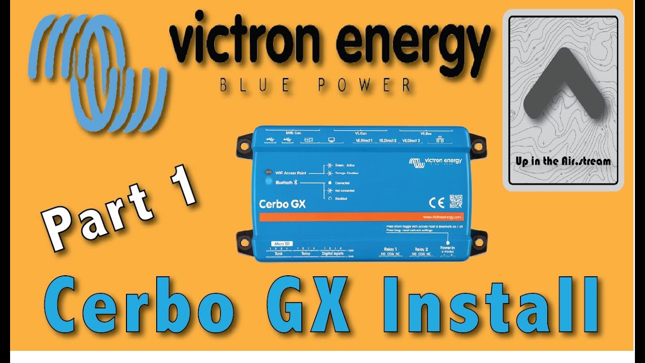 Airstream Cerbo GX Install Part 1