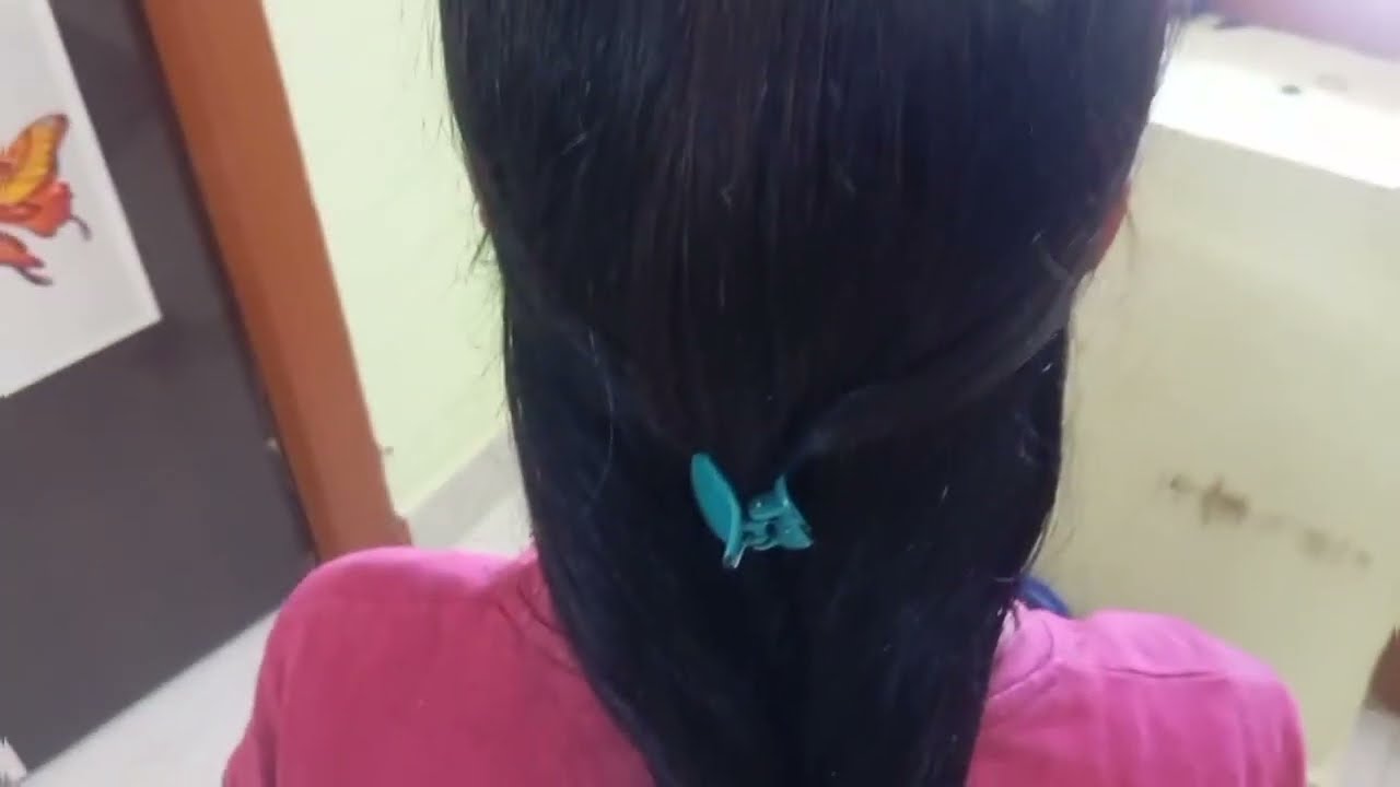 Simply hairstyle 2  😇#hairstyle #trending #hair #viral #short