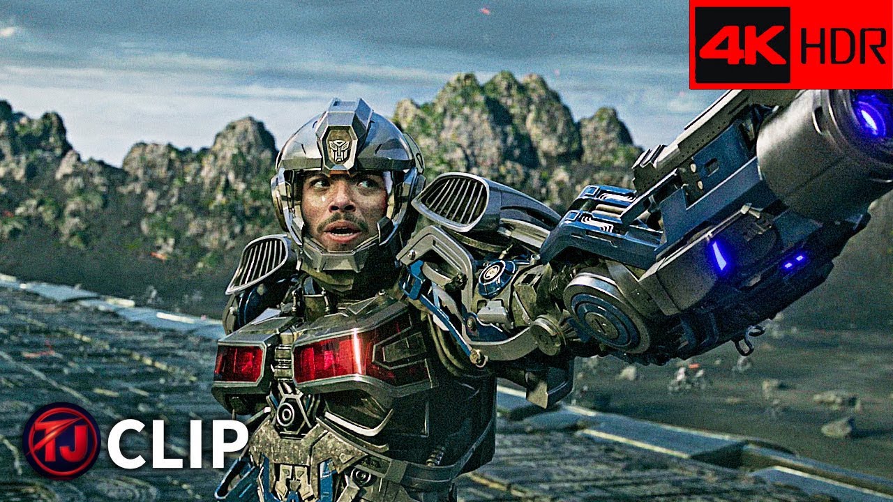 Noah's Transform! - Optimus & Noah vs Scourge - / Transformers Rise of the Beasts (2023)