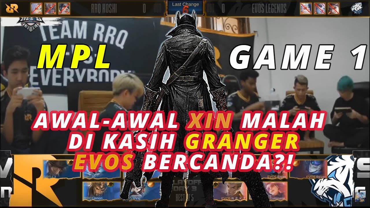 Granger Xin Lincah Kaya Belut - RRQ vs EVOS Legends Match 1 Grand Final MPL Indonesia Season 5