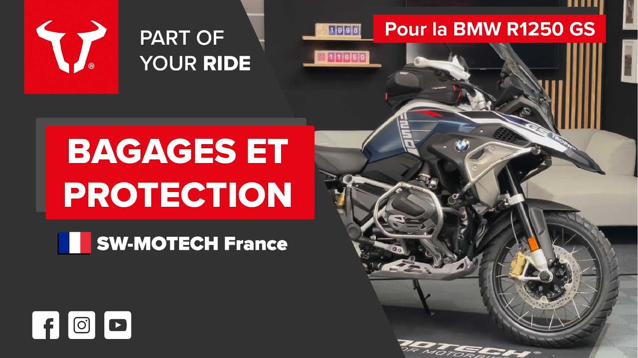 Comment équiper une BMW R1250 GS / SW-MOTECH