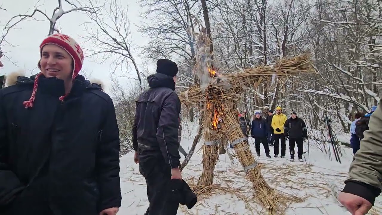 Олимпик Воронеж 31.12.2025 Закрытие велосезона. Борьба с Повседневностью, сжигание чучела.