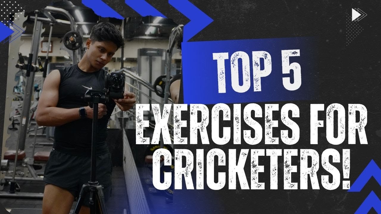 Top 5 Assessment Exercises for CRICKETERS | @crossfittoday