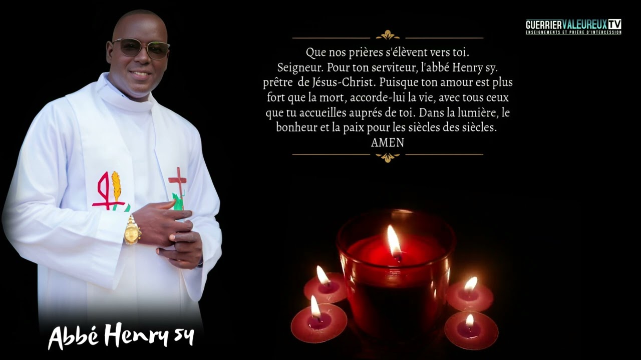 Hommage à Abbé Henry Sy Repose en paix 🕊