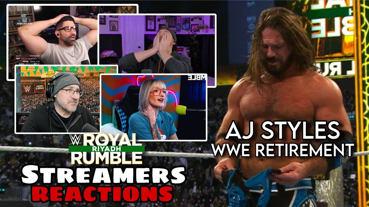 AJ Styles is retired by Gunther | Streamers React