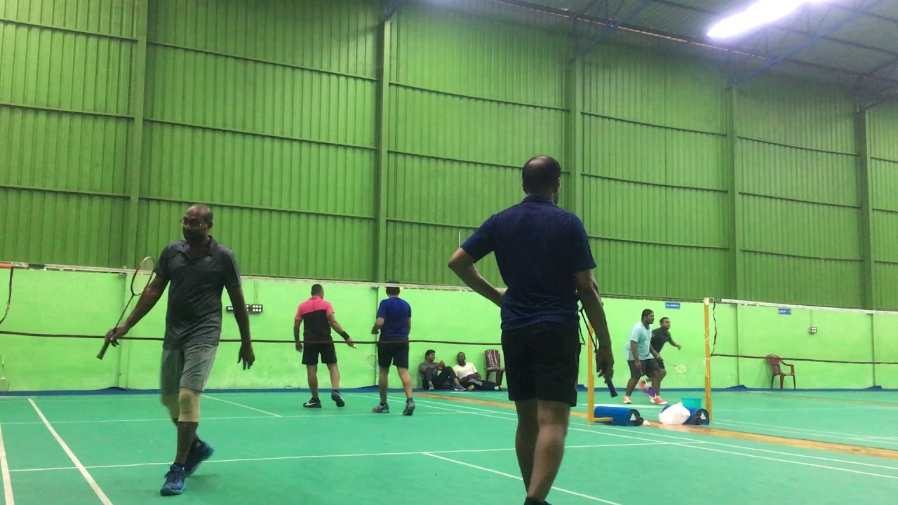 236. TBC Badminton Super Tackle 15:  Dr Ravi & Joshi Sir vs Syam Garu & Shashi garu