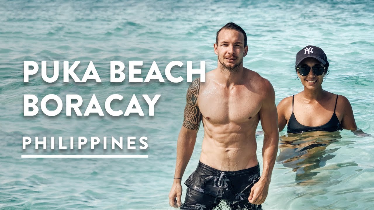 BEST BEACH IN BORACAY - PUKA SHELL BEACH | Philippines Travel Vlog 098, 2017