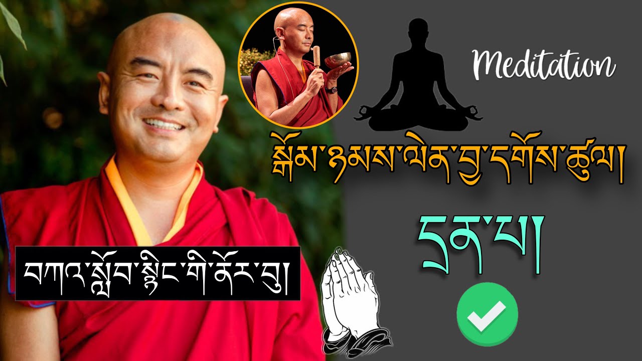 🚨ཡོངས་དགེ་མིང་འགྱུར་རིན་པོ་ཆེ།🚨🙇སྒོམ་ཉམས་ལེན།  དྲན་པ་ཟེར་ན་གང་རེད་དམ། ?🙏#TibetanADVICE #meditation