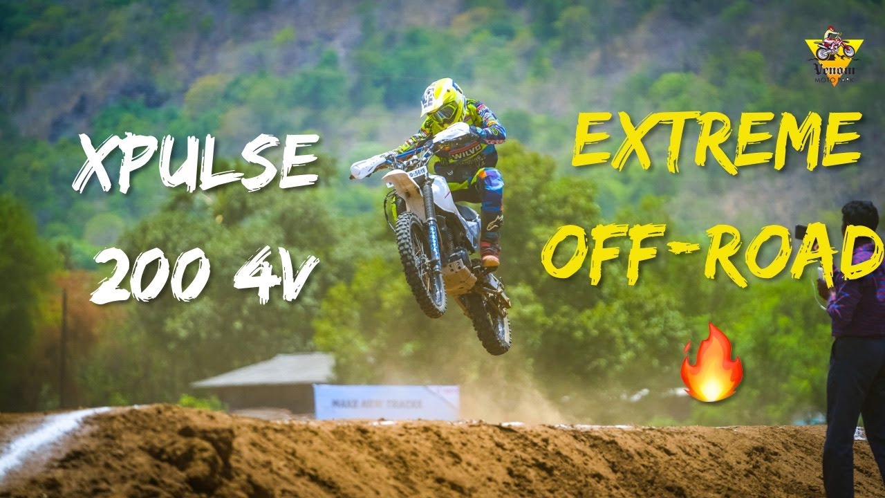 HERO XPULSE 200 😍 - EXTREME OFF-ROAD RACE 🔥 - MOTOCROSS RACE ON XPULSE 200 😮  @wondarsh