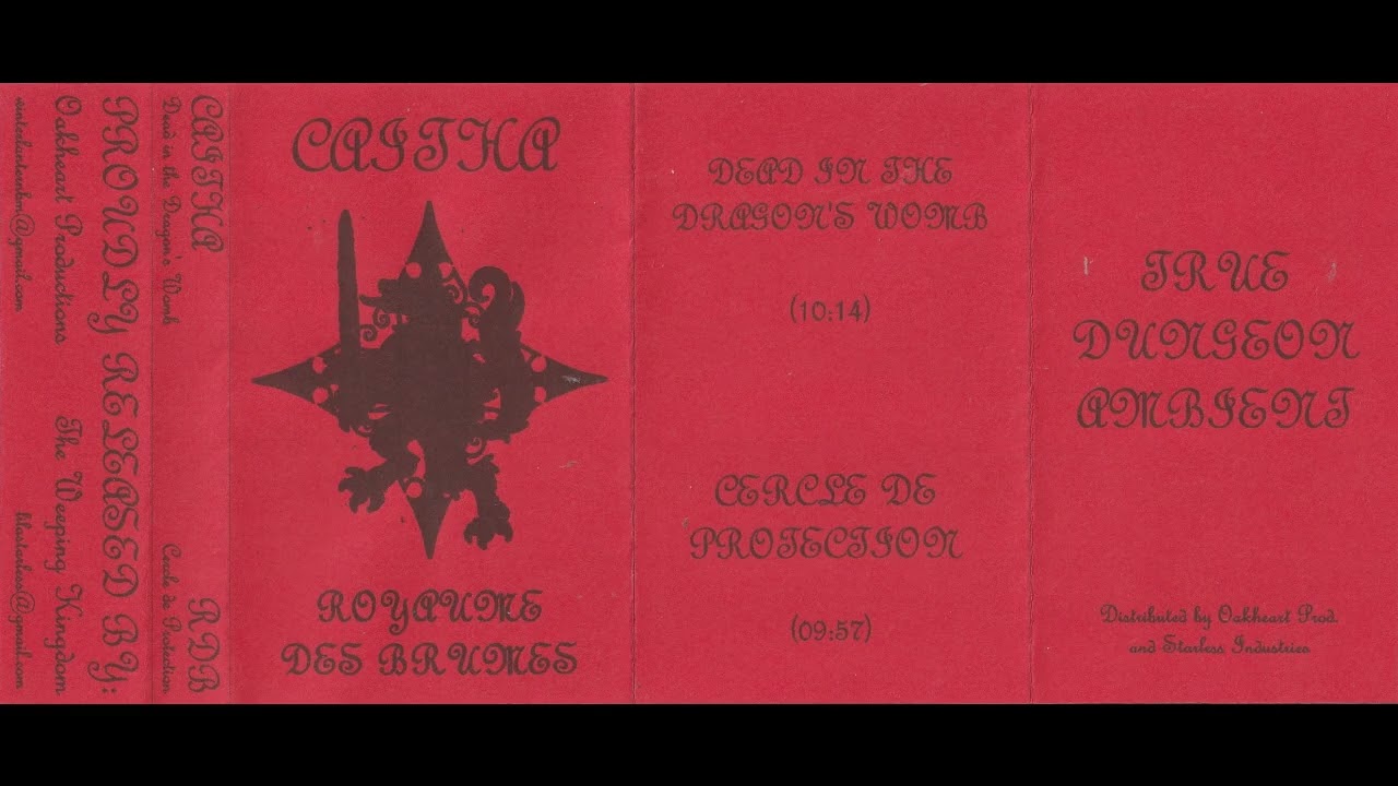 Caitha/Royaume des Brumes split tape (2025) dungeon synth