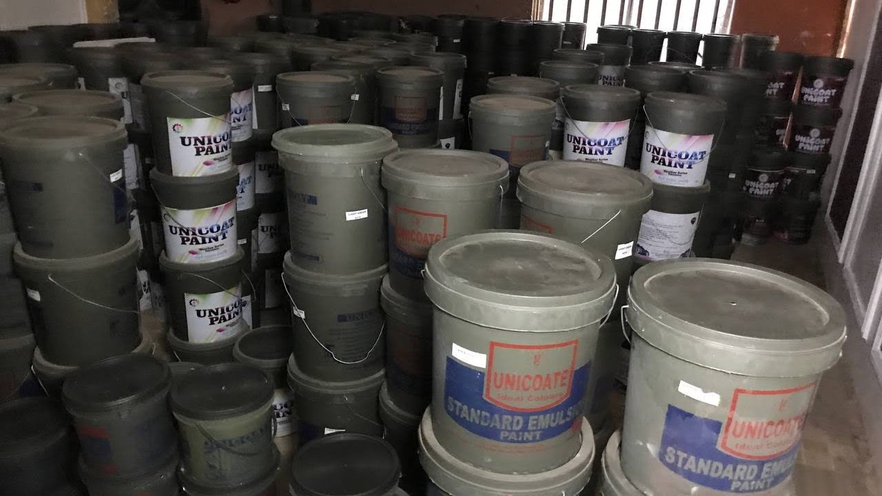 Price Of New Innovations Marble Paint Per Drums, Stucco Paint, Matte & Emulsion Paint In Benin City.