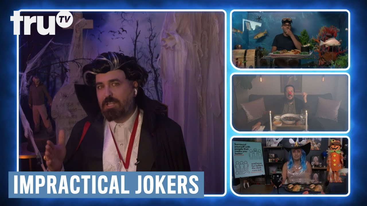 Impractical Jokers: Dinner Party - Halloween in Staten Island is Dangerous (Clip) | truTV