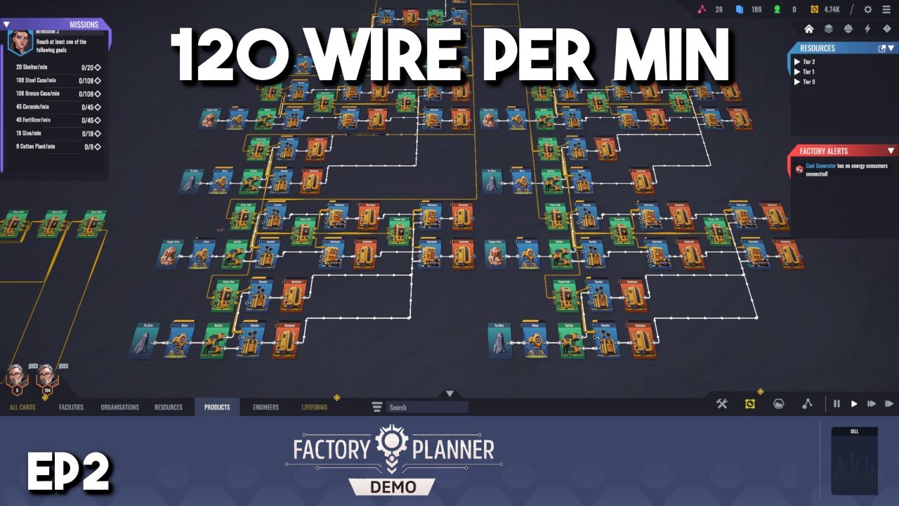 120 Wire per Minute! Unlocking the Hub 2!!! .... Factory Planer Demo Ep2