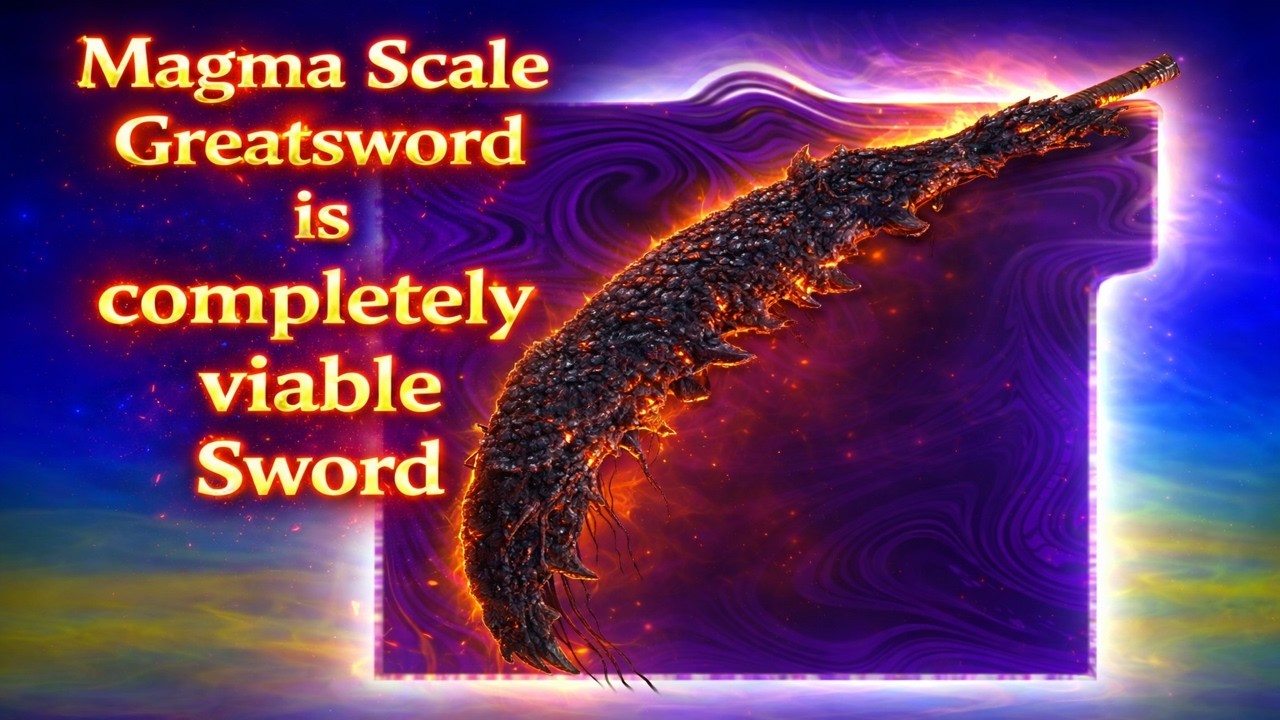 Magma Scale Greatsword is better than some Legendaries-No Death Nightreign