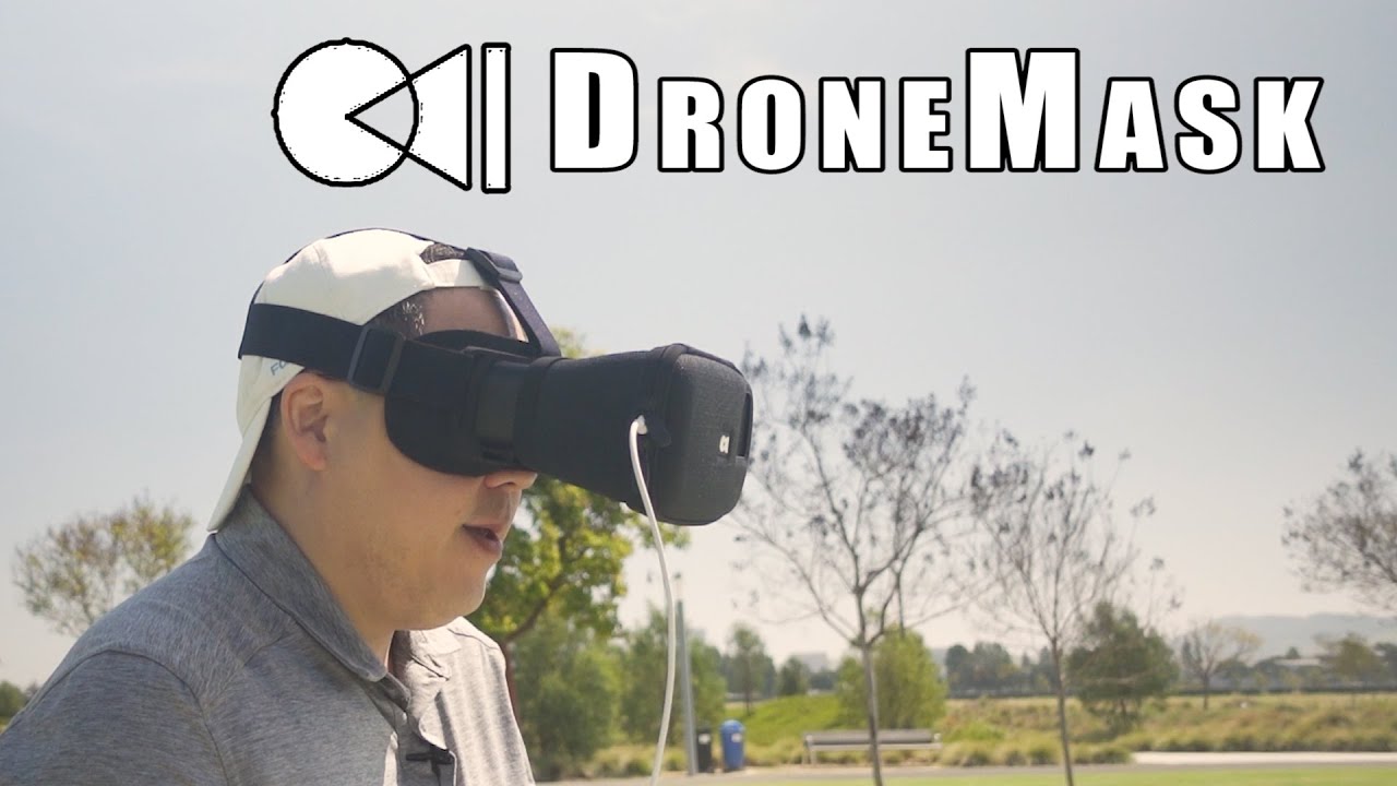 DroneMask FPV Goggles for Camera Drones 👓
