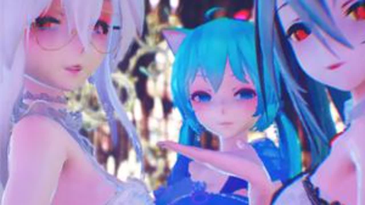 Stand Up! Blaze Up!（弱音C位版） #MMD #弱音 #haku
