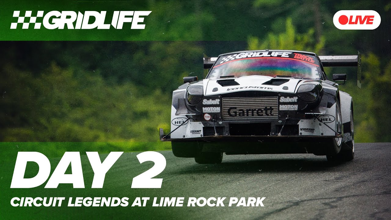 GRIDLIFE Circuit Legends at Lime Rock Park || LIVE || DAY 2
