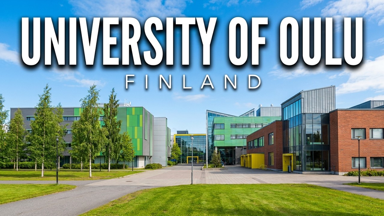 [Walk tour] University of Oulu, Finland 🇫🇮