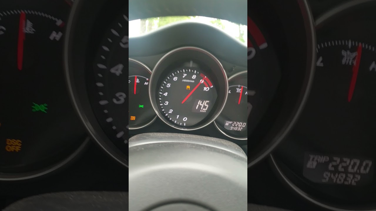 Mazda Rx-8 acceleration 0-180 km/h