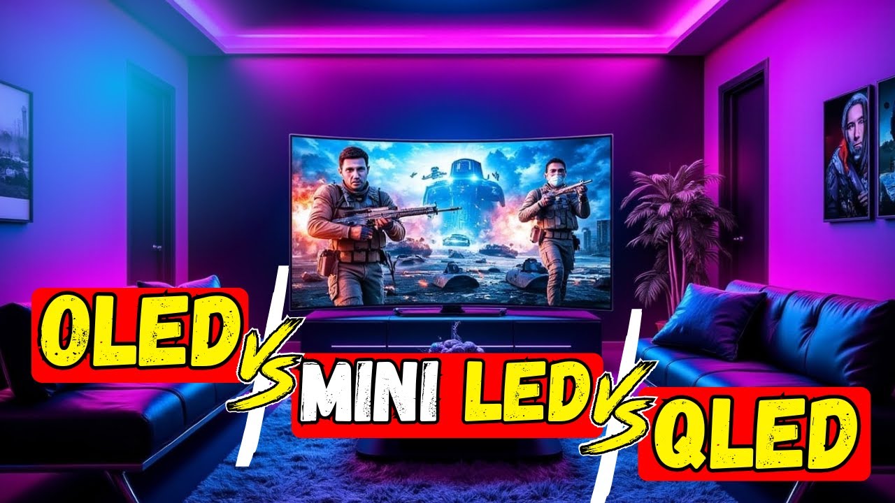 TV OLED, QLED ou MiniLED? A mais CARA &eacute; a MELHOR?