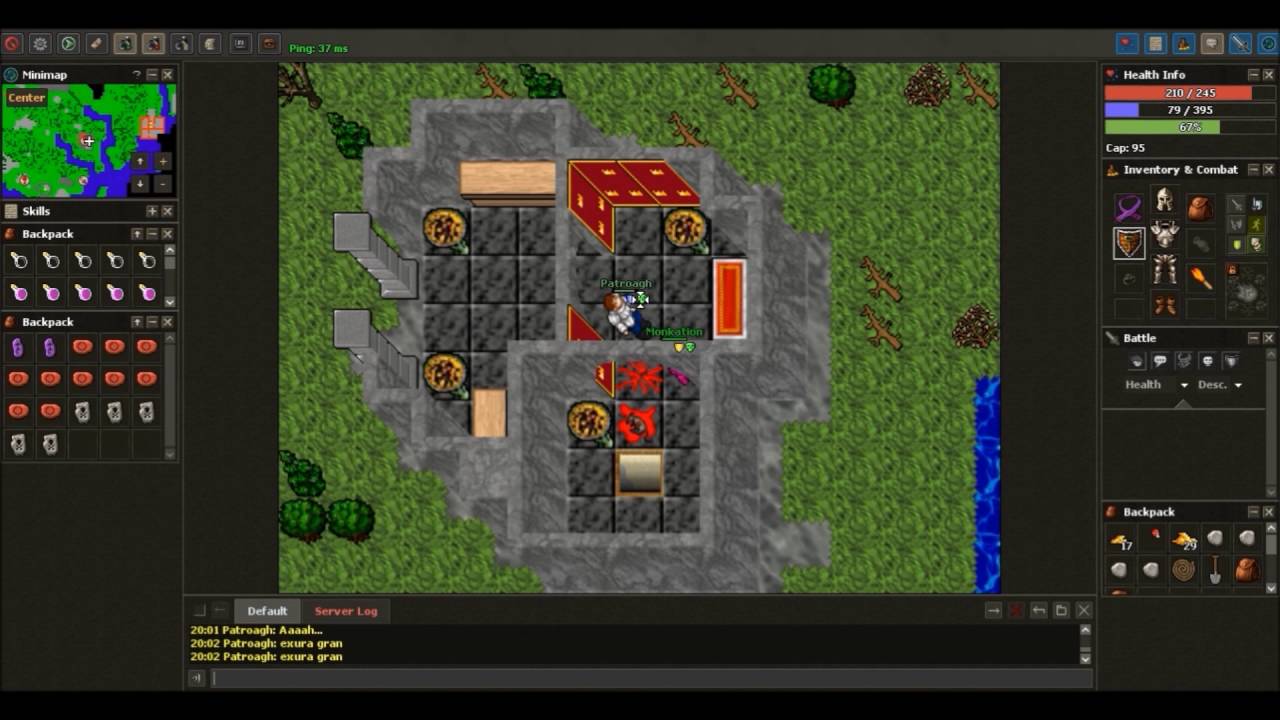 Zagrajmy w Tibie! (Medivia 7.4) #13 Amazon Camp - Carlin