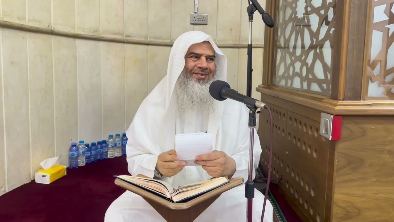 الشيخ هشام الدليمي( حفظه الله تعالى ) تفسير سورة الانفال الاية ( 18 - 22)