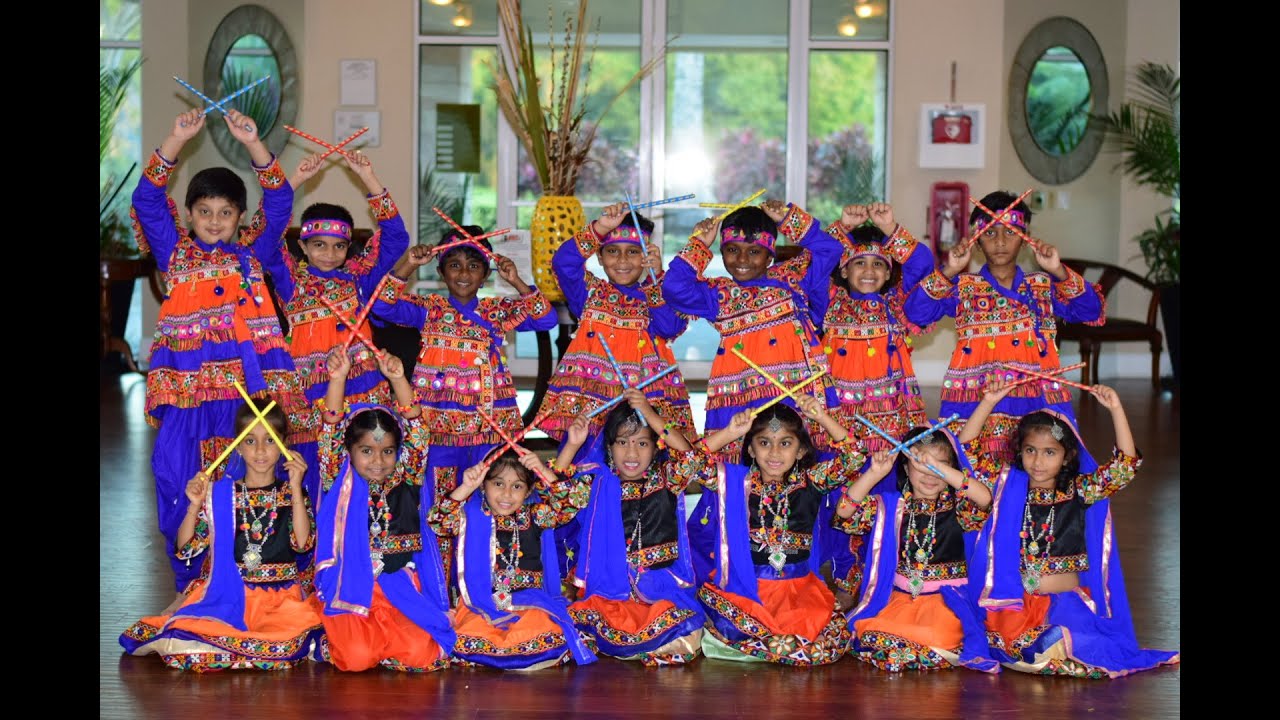 Kids Raas Dandiya Performance-India Fest 2019