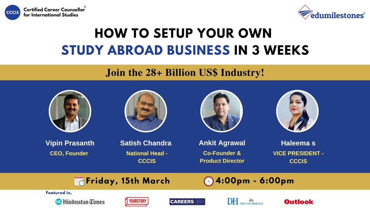 How To Start Your Study abroad Business in 3 Weeks - 15th March, 2024