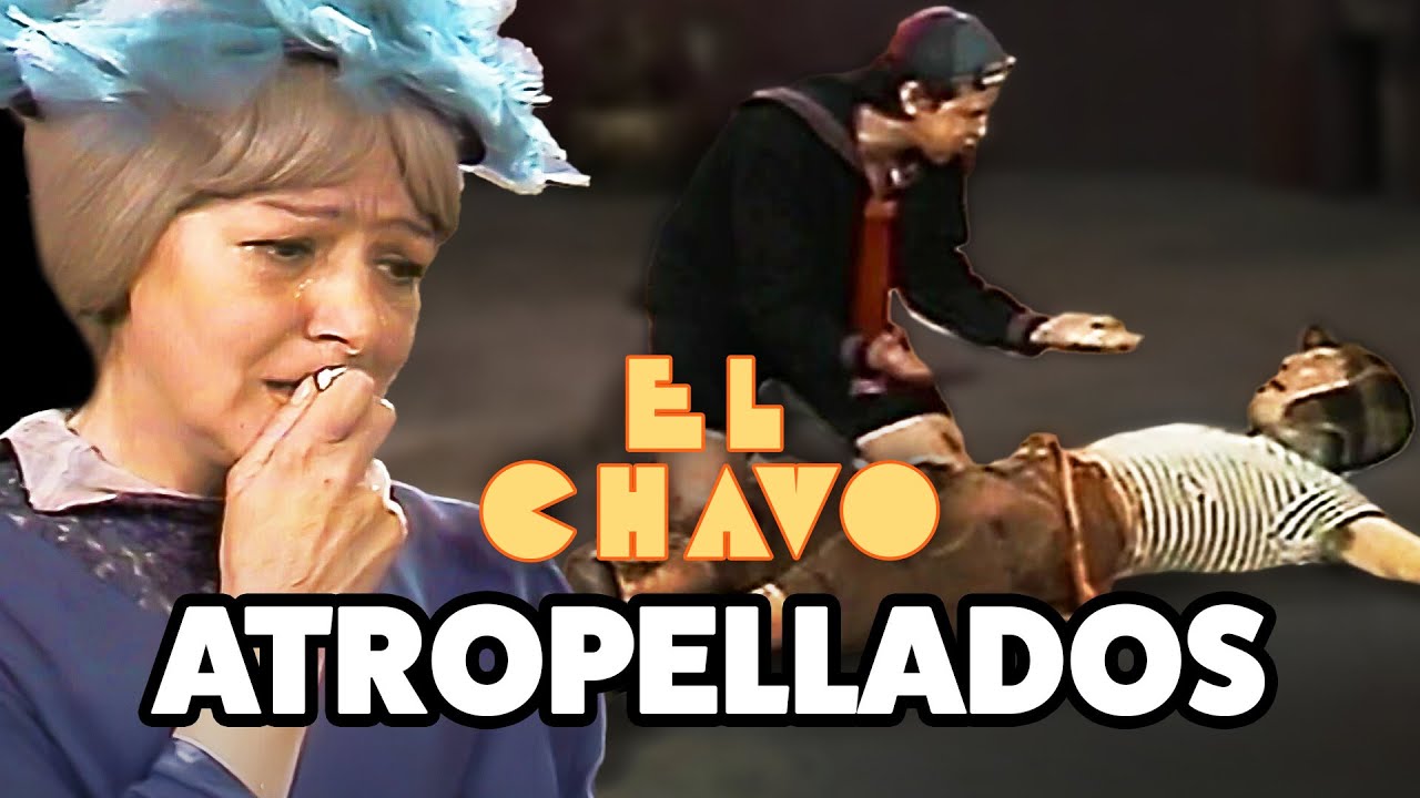 El Chavo finge ser atropellado para que la Bruja del 71 le de comida | El Chavo Del 8