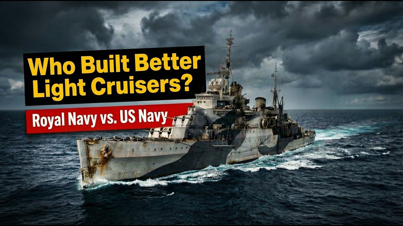 Кто строил лучшие лёгкие крейсеры &mdash; Королевский флот против ВМС США?