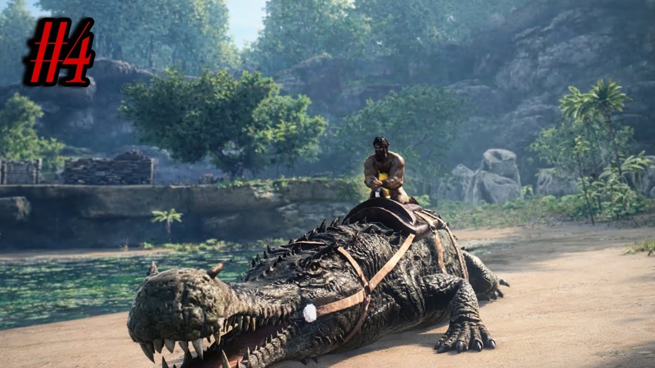 MI TEMIBLE SARCO Y DÍA DE TAMEOS🦕||ARK THE ISLAND EP:4