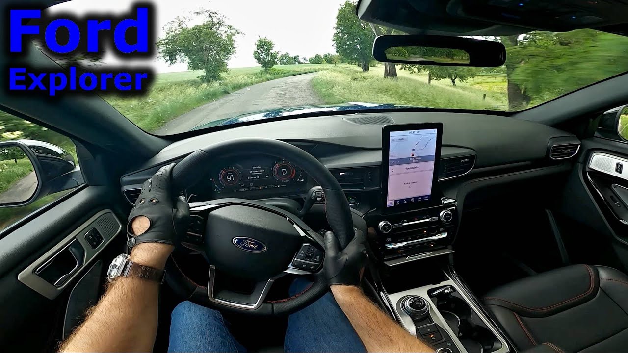 2022 Ford Explorer 3.0 EcoBoost PHEV | POV test drive
