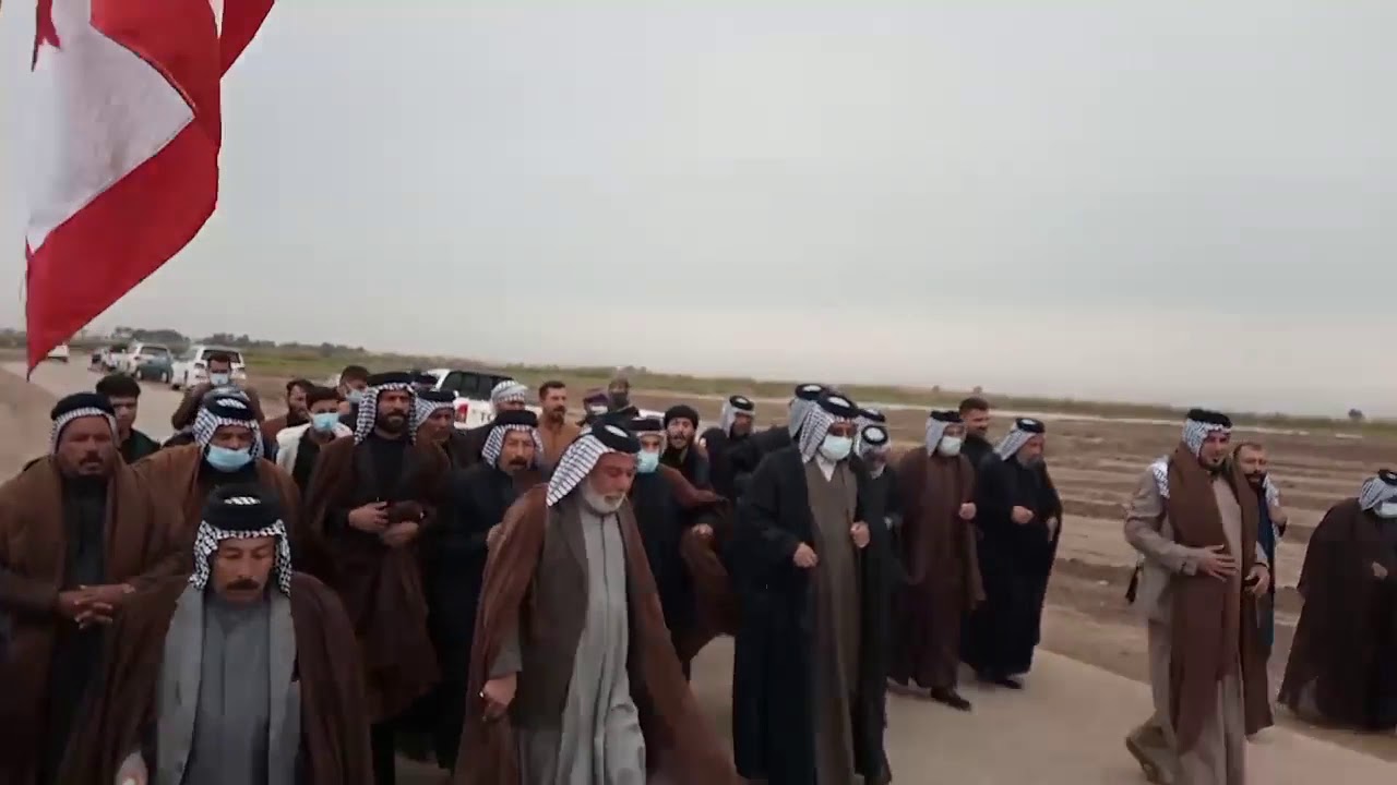 فزعه خفاجة المشاخيل إلى قبيلة ال أعلوي ال شجان بوفاة المرحوم الشيخ عبد الحسن عبد علي ال حمد ال شجان