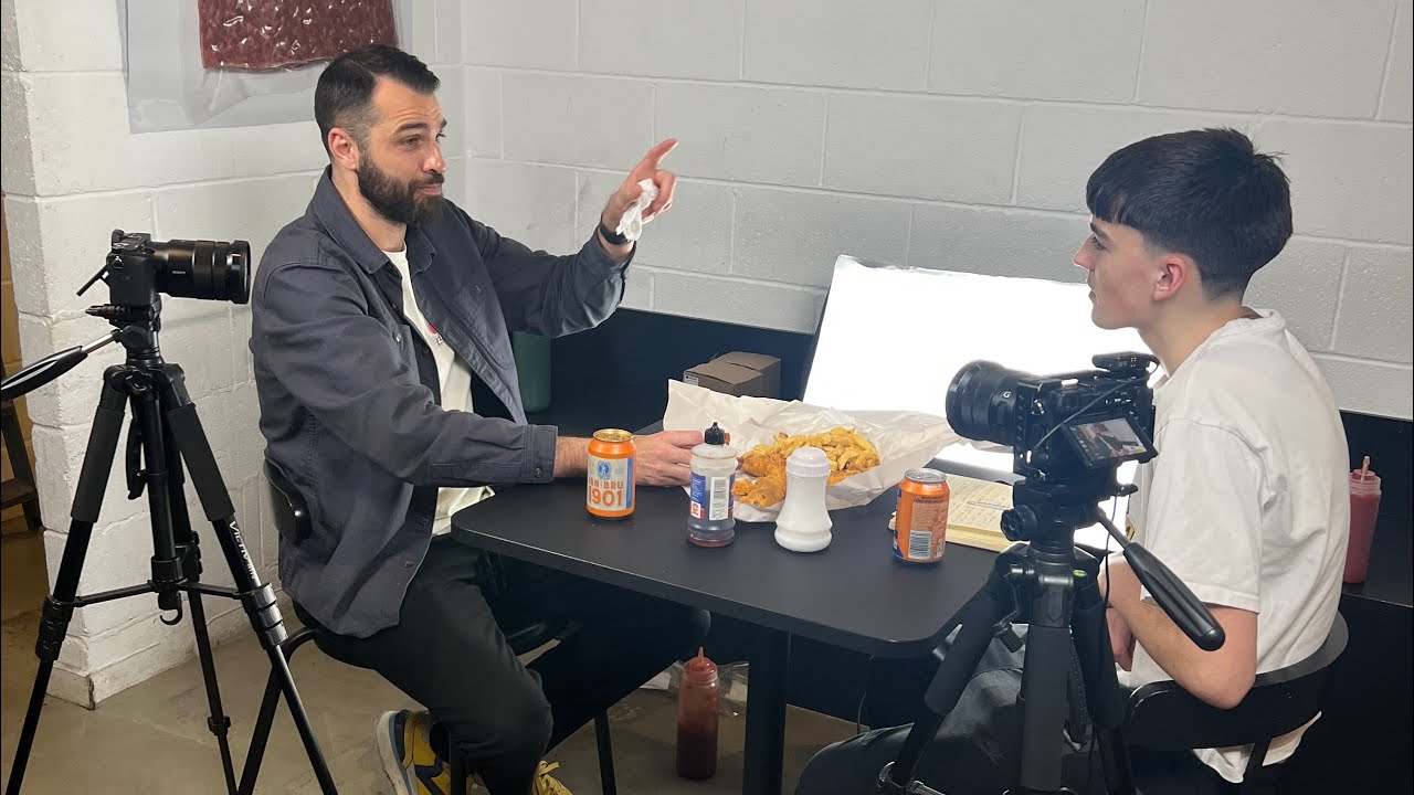 FILMING A TALK SHOW IN LONDON!