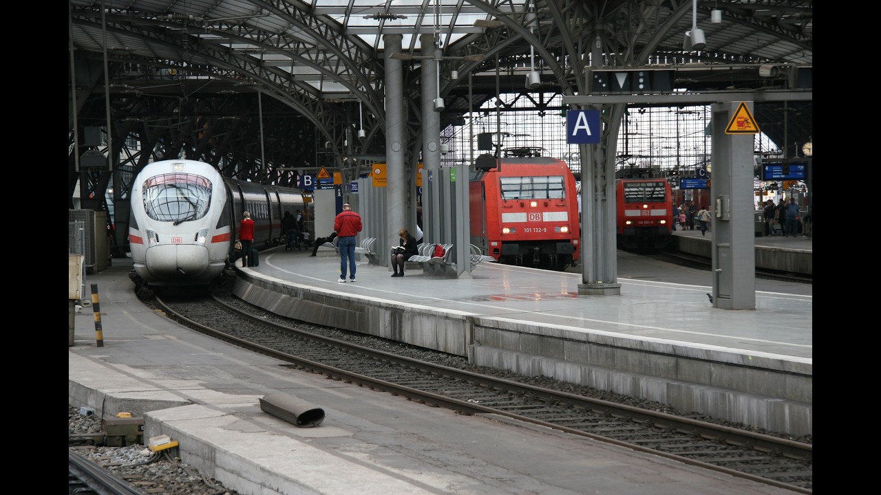 DB Trains 2010 - Cologne - Innsbruck, Vienna - Wurzberg - Cologne - London