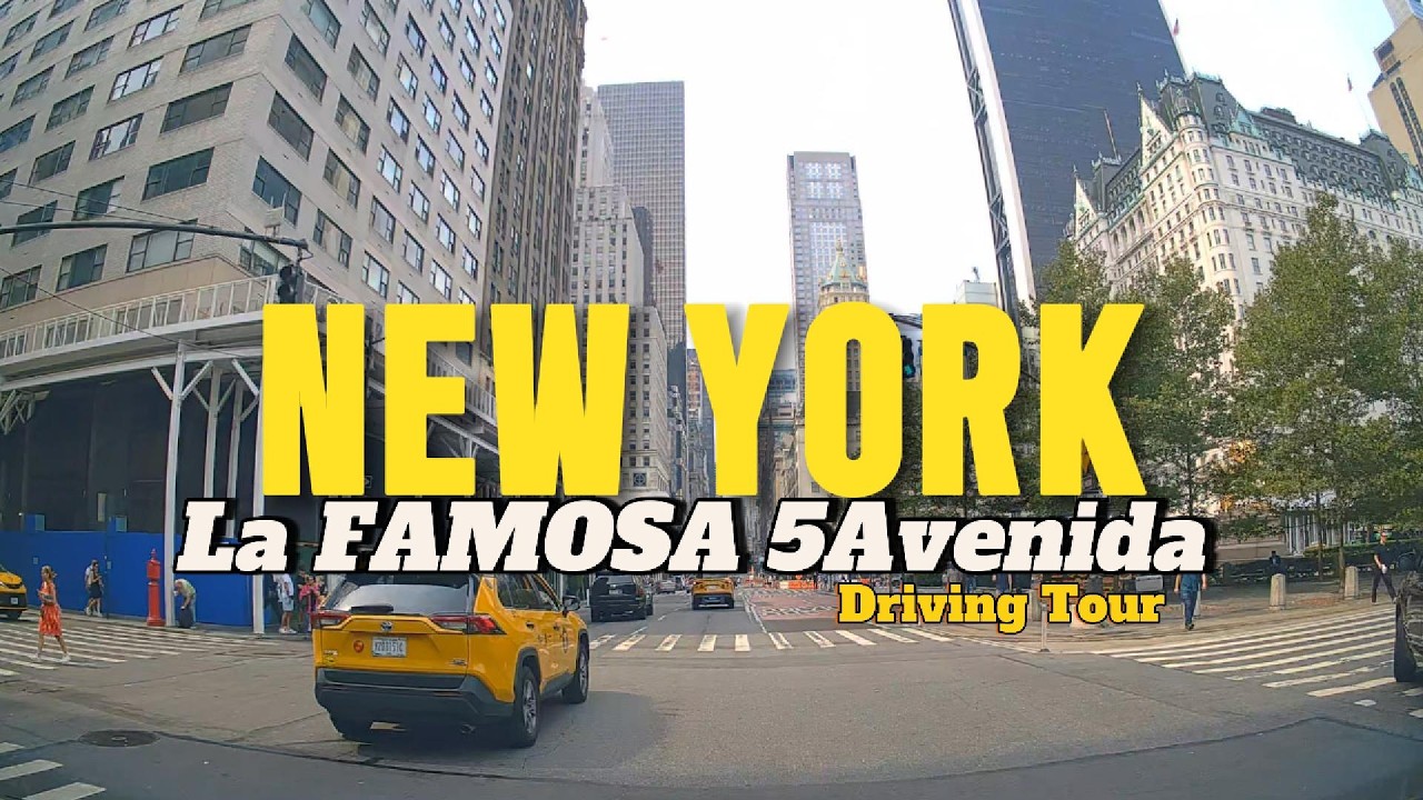DRIVING TOUR -  5Avenida l NEW YORK 12/11/2025