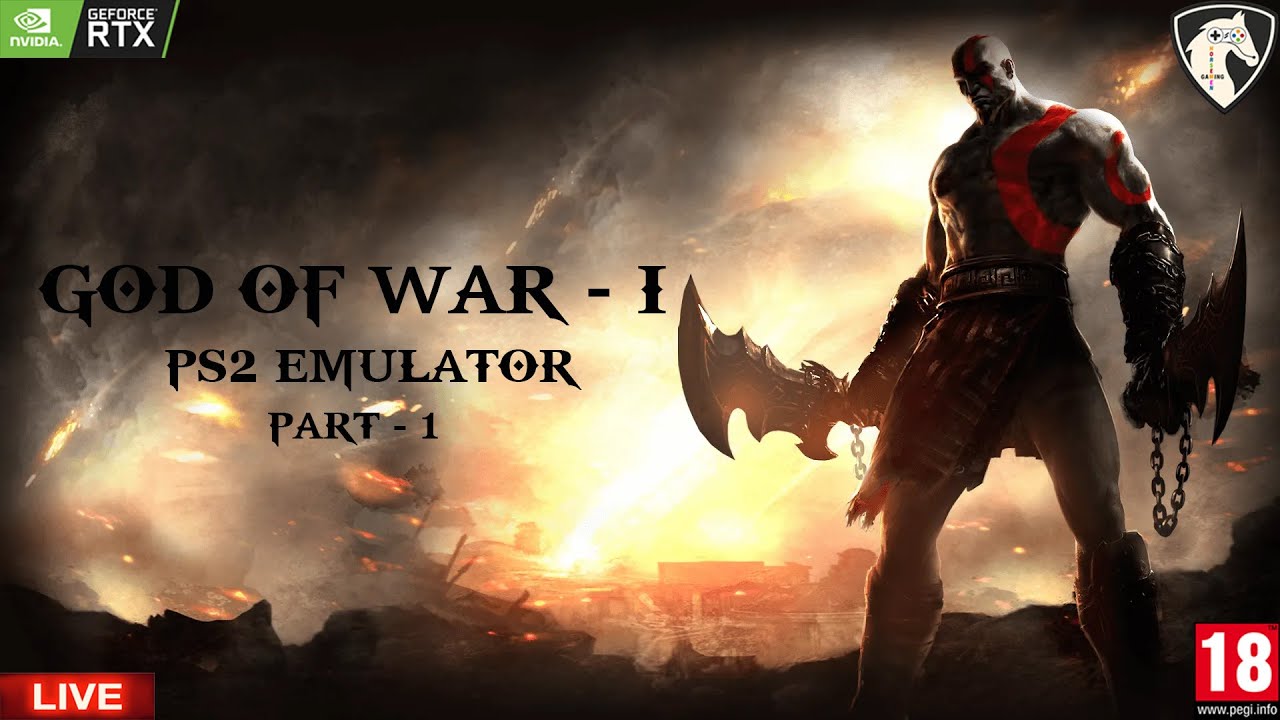 God Of War -1 | PS2 Emulator | FPS 60 No Lack | Gameplay Part -1 | Infinite Magic Trick Gameplay