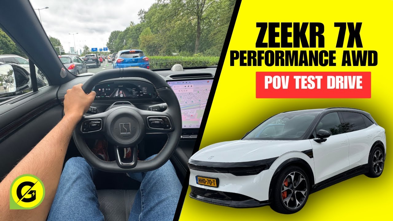 2025 Zeekr 7X Performance AWD // POV Test Drive // Best Mid-Size EV!