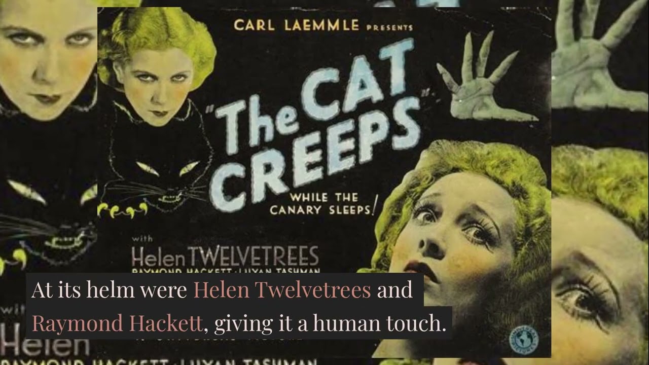 The Cat Creeps (1930) | Lost Universal Mystery Review & Analysis#LostFilm #ClassicHorror #Universal