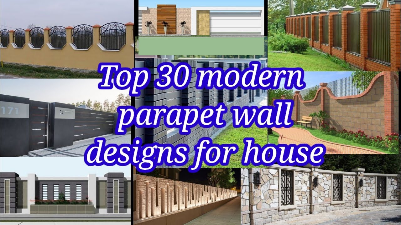 Top 30 parapet wall designs ||  modern parapet designs || top modern parapet wall designs ideas