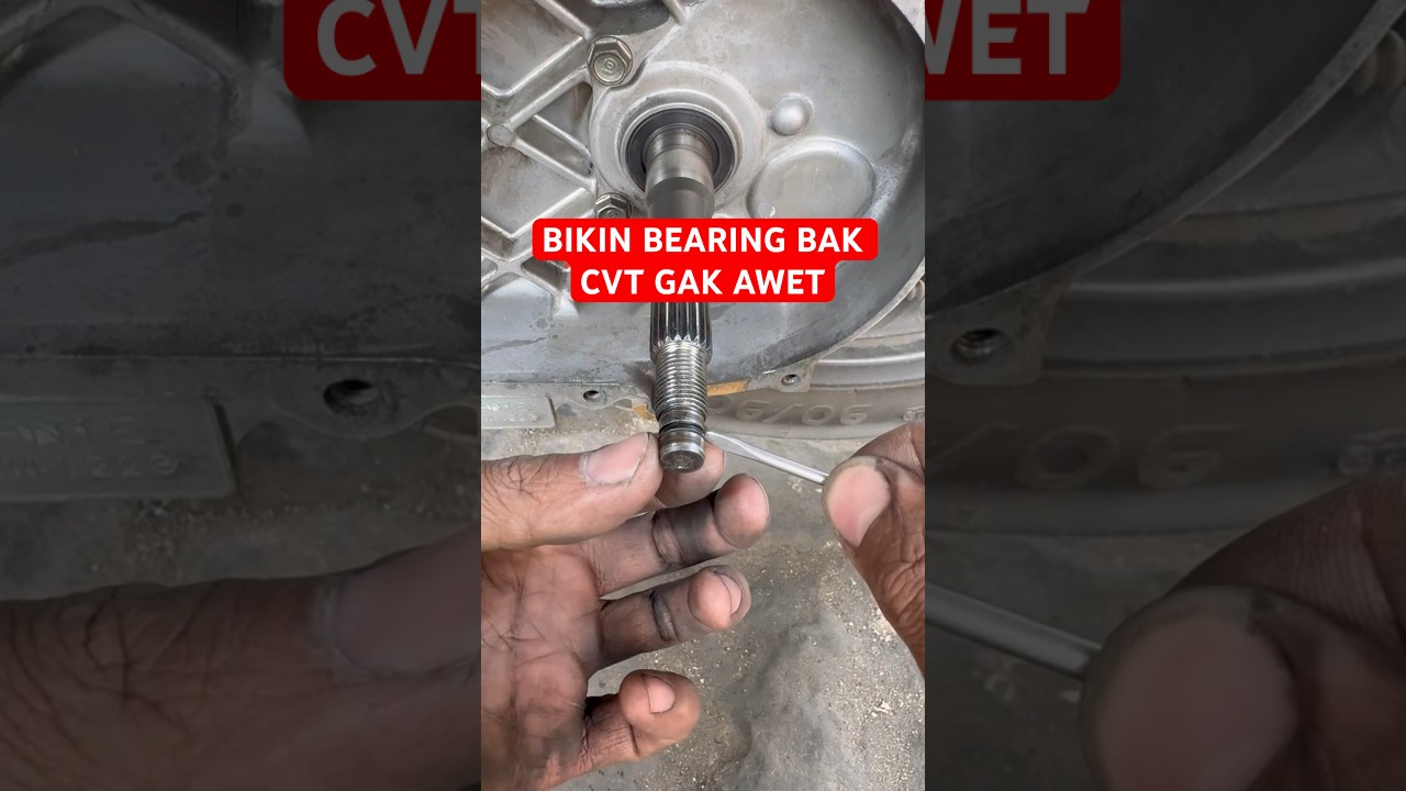 This is what makes the CVT Beat FI bearing not durable