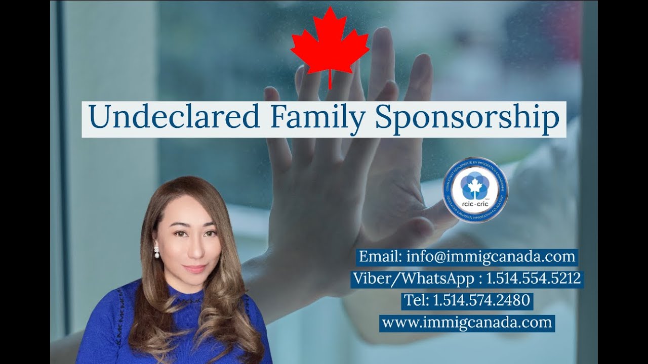 Undeclared Family Sponsorship ENGV