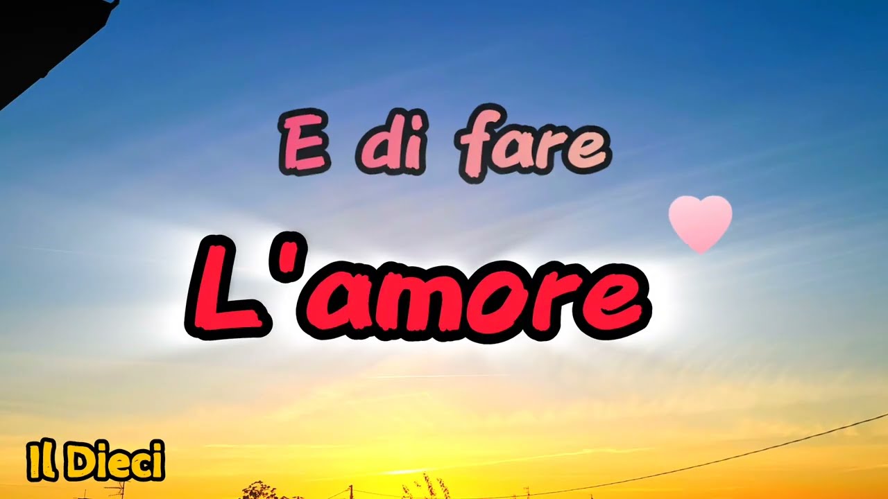 il Dieci - T'immmagini se